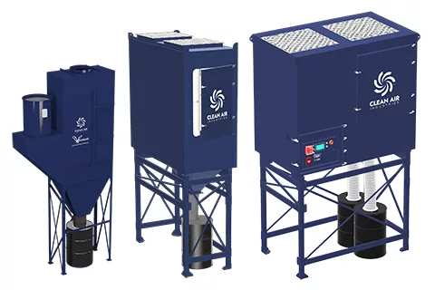 Central Fume and Dust Collectors by Clean Air Industries