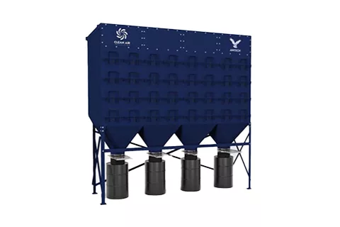 Clean Air Industries Amtech ATH Horizontal Dust Collector Series