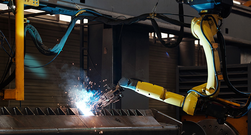 Robotic Welding in a manufacturing environment
