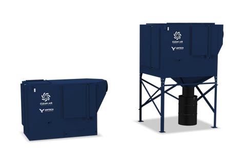 Amtech AutoVent Weld Cell Fume Extractors by Clean Air Industries