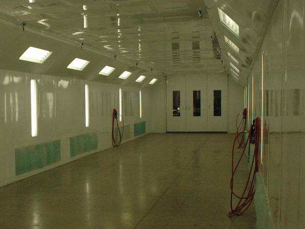 RTT EZ Side Downdraft Paint Booths by Clean Air Industries