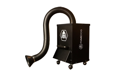 Discover the Fume Pup Welding & Soldering Fume Extractor by Clean Air Industries