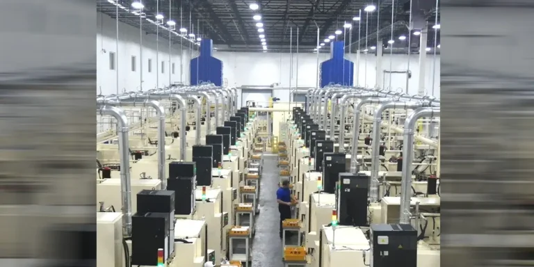 ZeroMist Oil Mist Collectors in production.