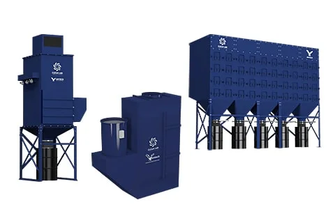 Amtech Industrial Dust Collectors by Clean Air Industries