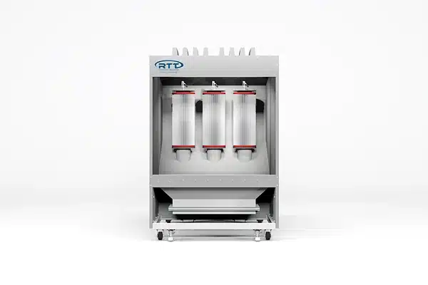 RTT Lab Powder Coating Booths by Clean Air Industries