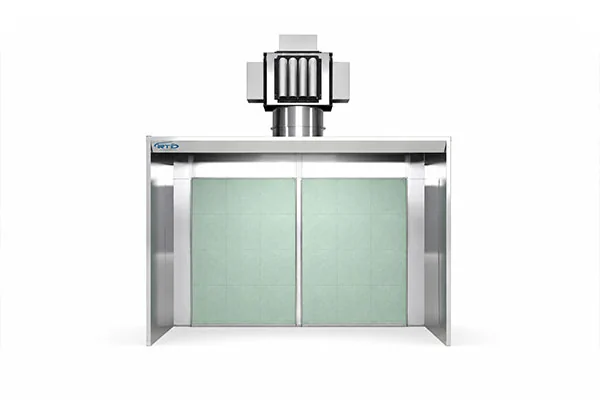 RTT Batch Powder Coating Booth by Clean Air Industries