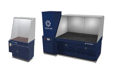 Downdraft Tables by Clean Air Industries