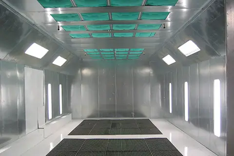 RTT EZ Pit Downdraft Paint Booth
